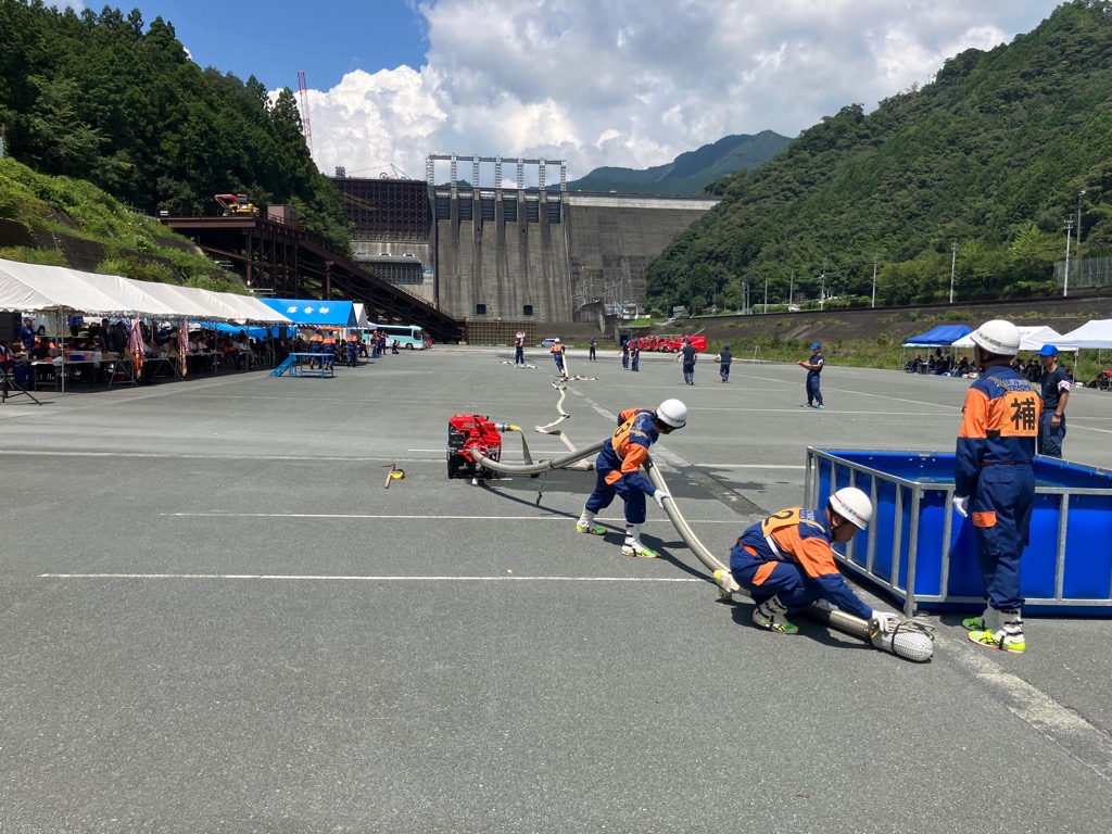 2025817消防団操法大会2