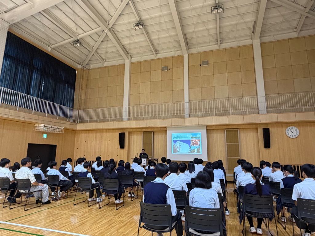 20261010嶺北中学校キャリア教育講演会